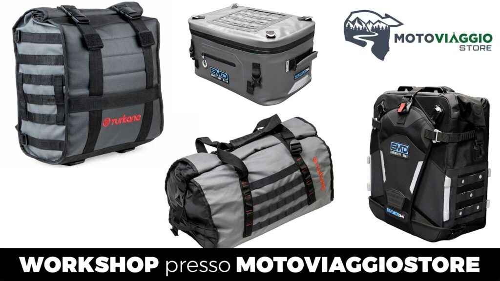 WORKSHOP: come allestire la moto con borse e bagaglio migliori