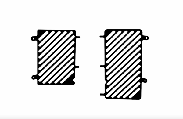 Kove 450 Rally – Radiator Guards - immagine 1